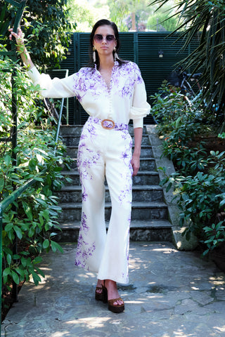 Chloris Pants - Purple