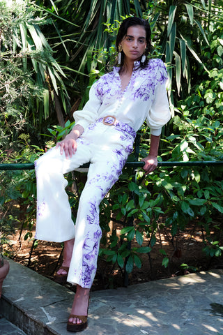 Chloris Pants - Purple