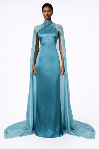 Seraphine Satin Dress