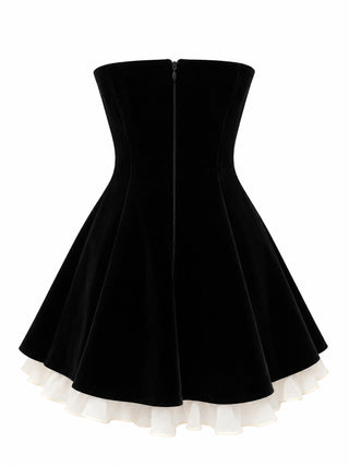 Velours Mini Dress