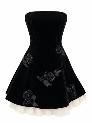 Velours Mini Dress