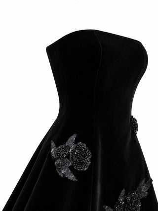 Velours Mini Dress